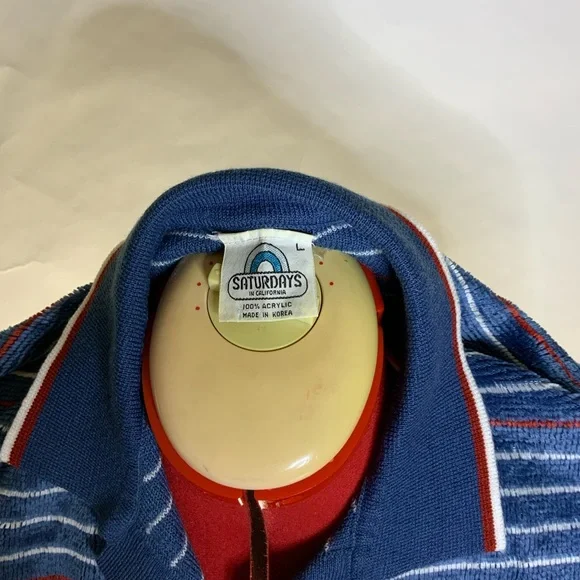 Vtg 70’s polo sweater - Picture 5 of 5